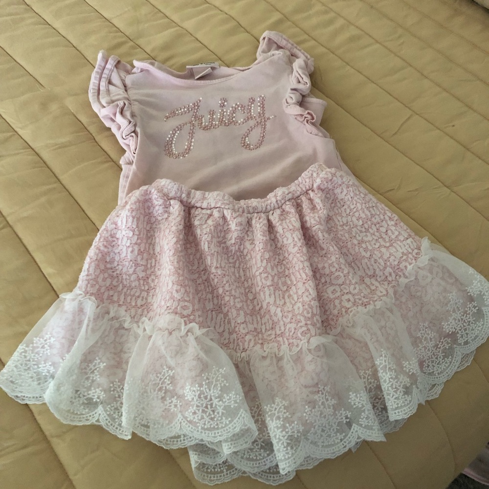 Juicy Couture Girls Skirt Set